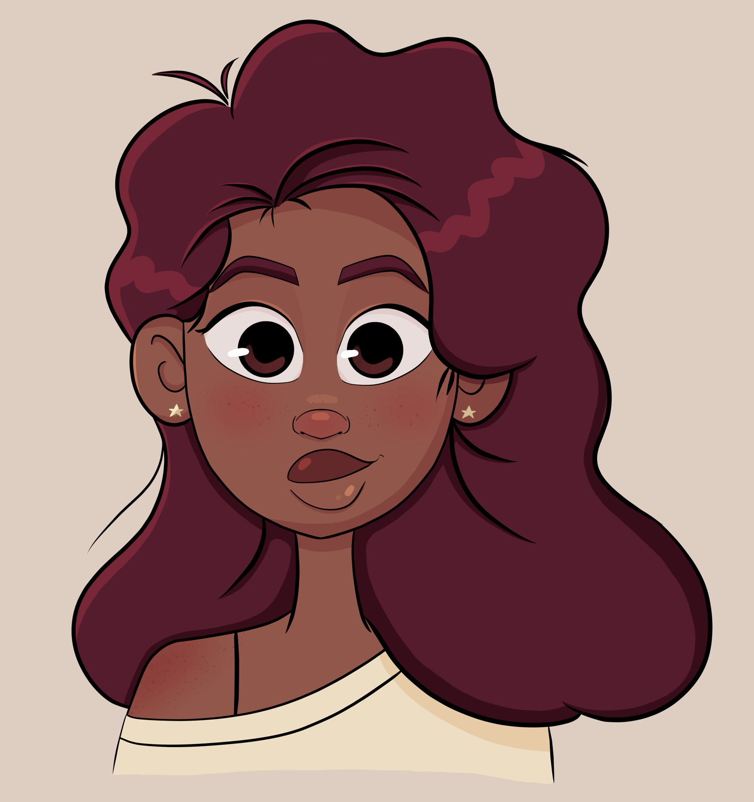 Freckle Girl - image 3 - student project