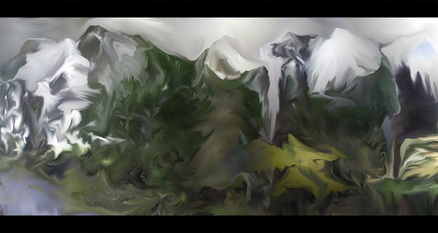 Mountain Landscape - image 2 - student project