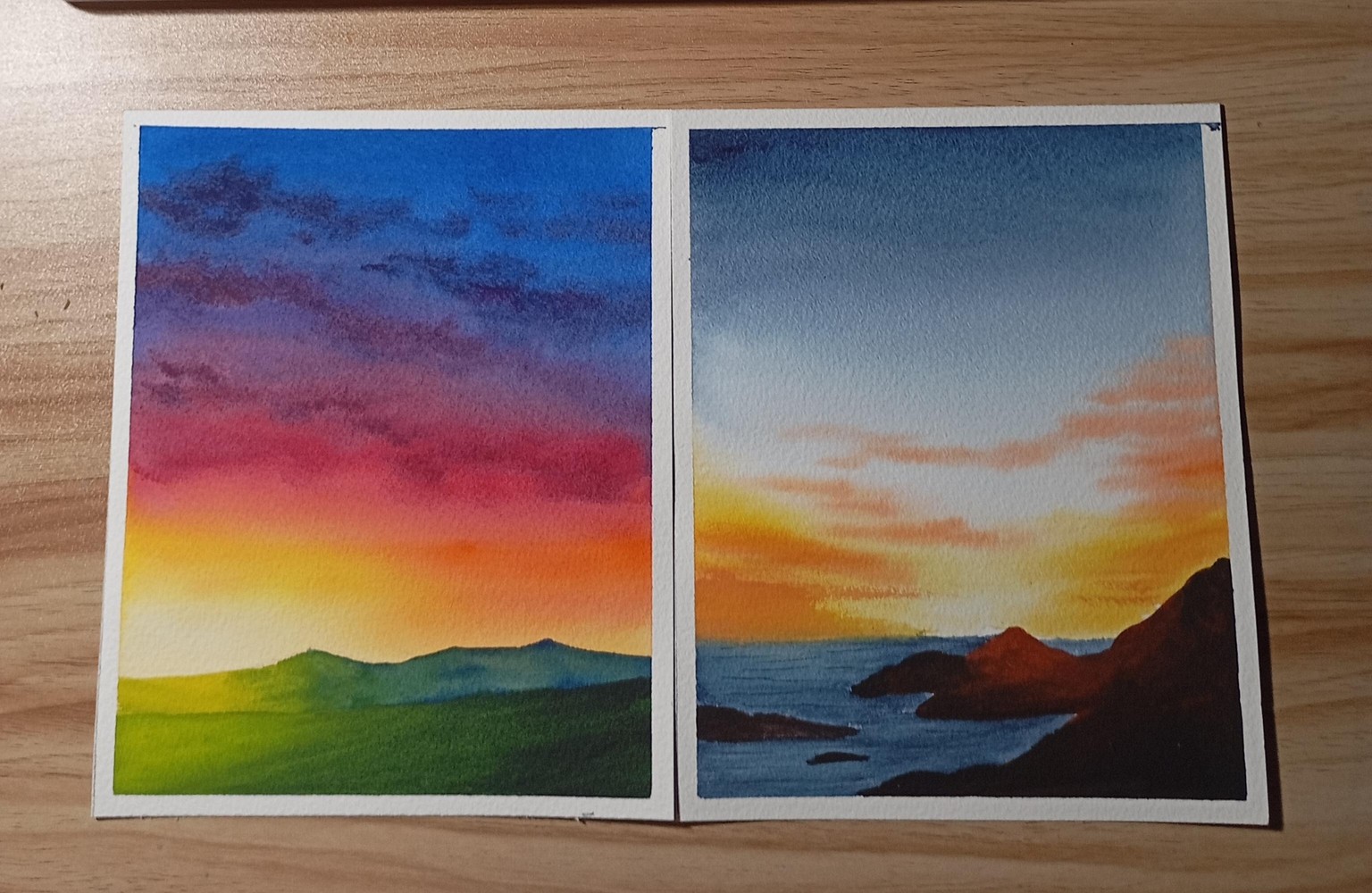 Pintando cielos hermosos con Zaneena - image 1 - student project