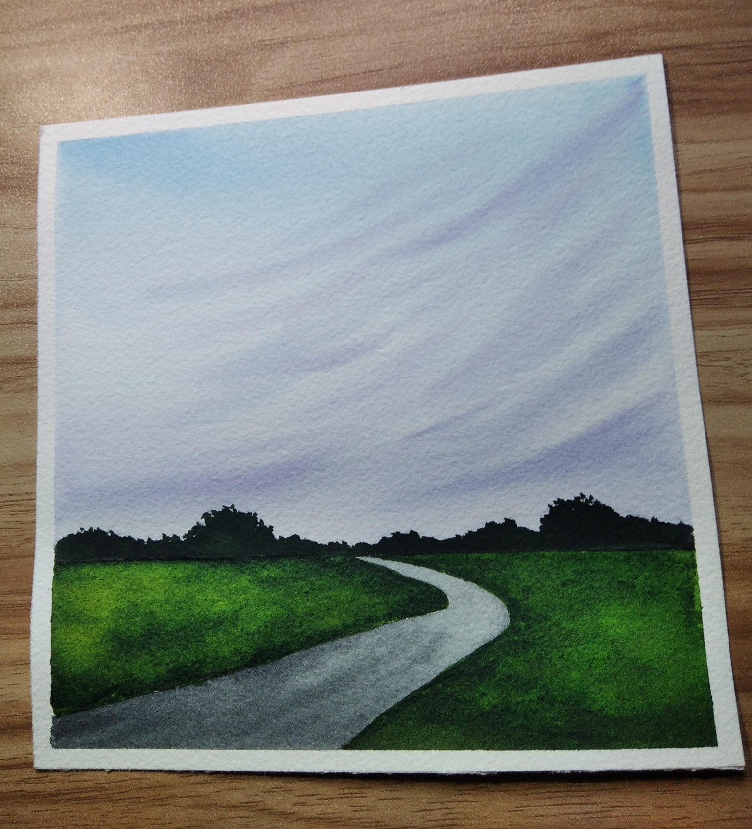 CIELOS PASTEL DE ACUARELA - image 2 - student project