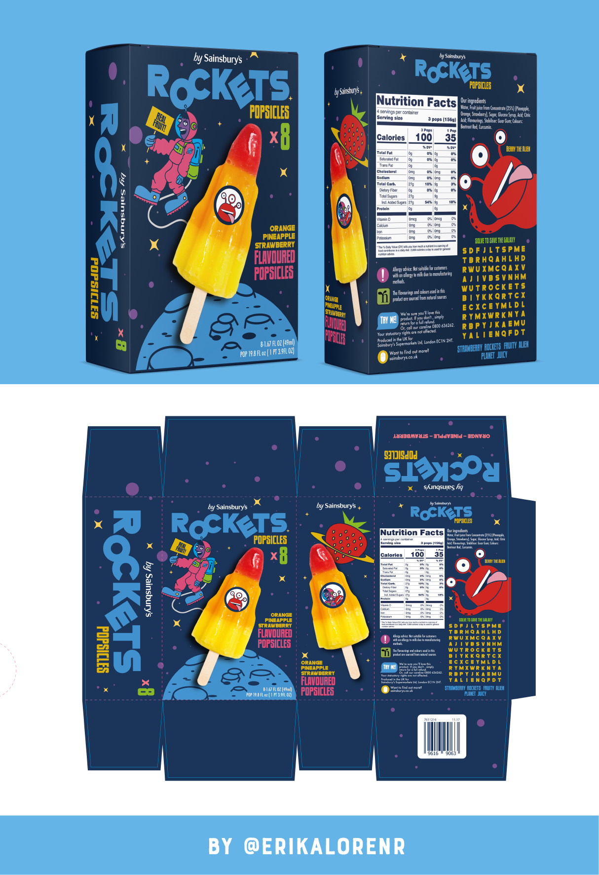 Rockets Popsicles - image 1 - student project