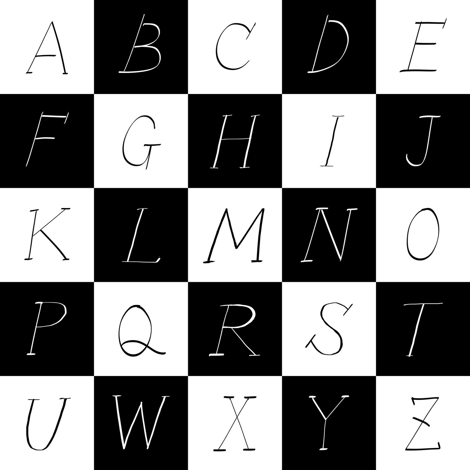 Mayuko's Pekin Font - image 2 - student project