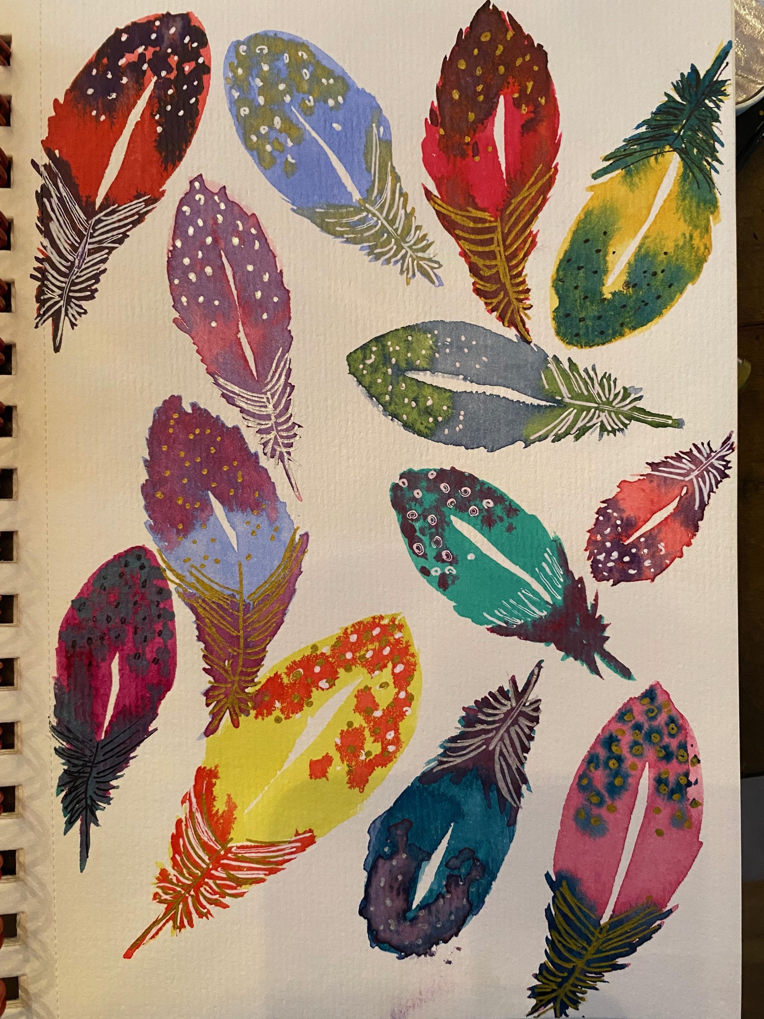 My feathers - image 2 - student project
