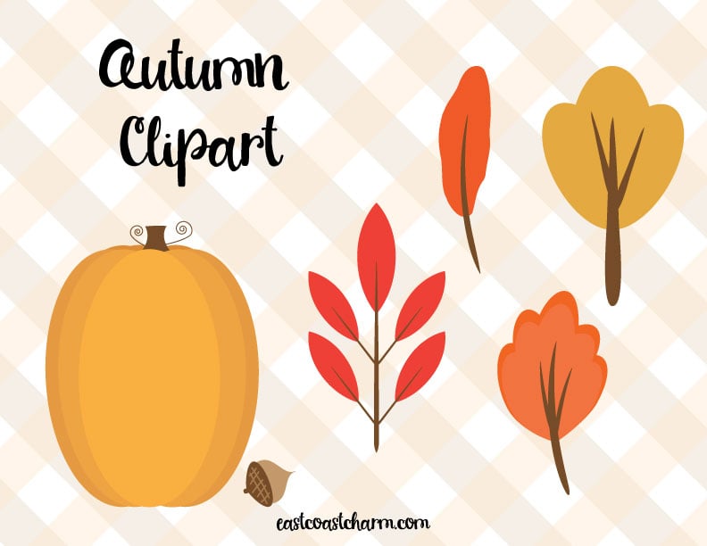 Fall Clipart - image 3 - student project