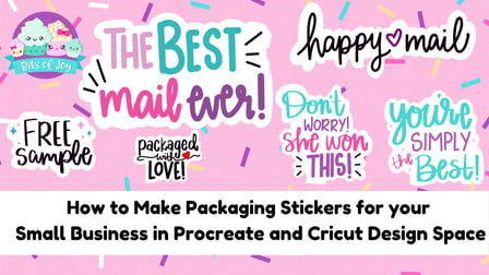 How to Make Cute Sticker Sheets in Procreate and Cricut Design