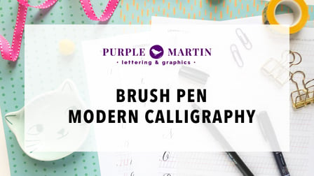 Beginner's Guide to Modern Brush Pen Calligraphy, Mithila K S