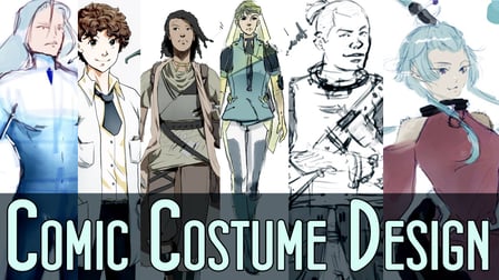 Costume design for comics: Your first Character