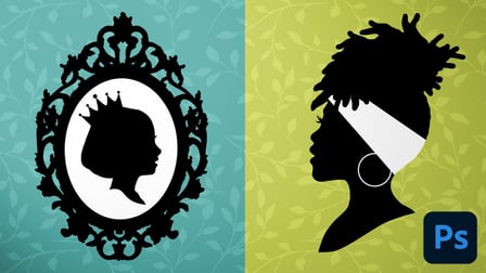 Create a Stylized Silhouette Portrait in Photoshop