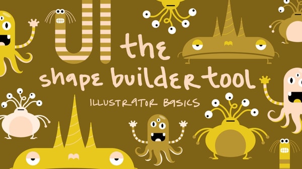 Illustrator Basics: The Shape Builder Tool