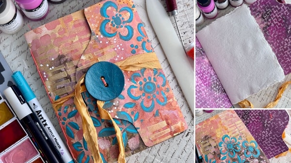 Bound in Creativity: A Mixed Media Journal Project