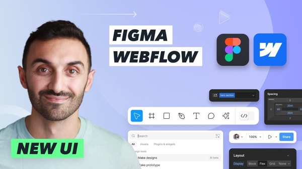Complete Web Design from Figma to Webflow (New UI)