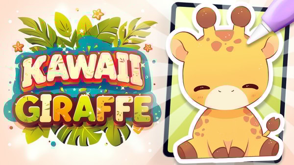 Long Story Short: Draw an Adorable Giraffe in Procreate