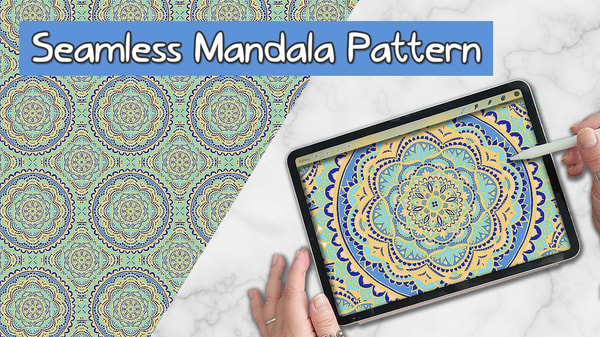 How to Create a Seamless Mandala Pattern in Procreate