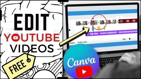 Edit YouTube Videos for Free with Canva: Beginner-Friendly Video Editing Tutorial