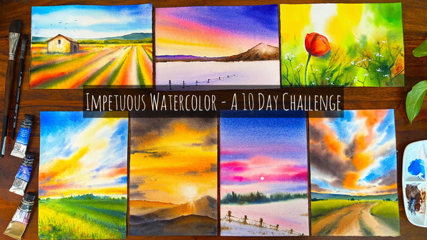 Impetuous Watercolor - 10 Day Challenge