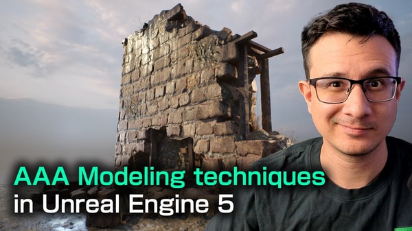 Advanced Modeling Techniques for AAA Assets in Unreal Engine 5