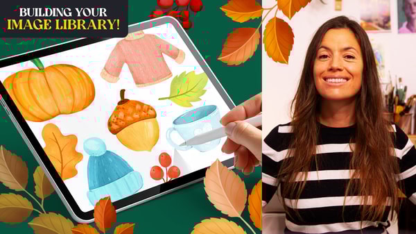 Create Once, Design Forever: Autumn Illustrations in Procreate