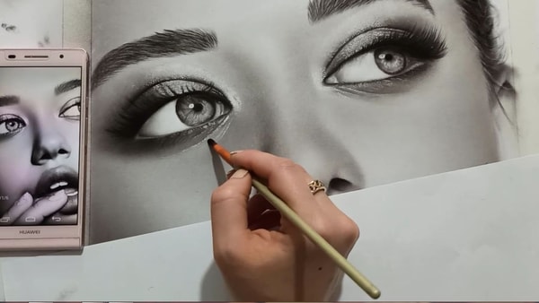 Drawing: Ultimate Masterclass of Realstic Portrait Drawing & Shading from A to Z