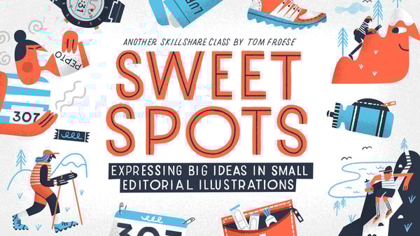 Sweet Spots: Expressing Big Ideas in Small Editorial Illustrations