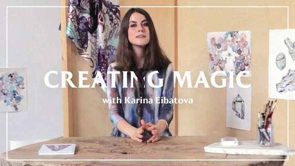 Magical Patterns: Simple Watercolors and Pencil Drawing