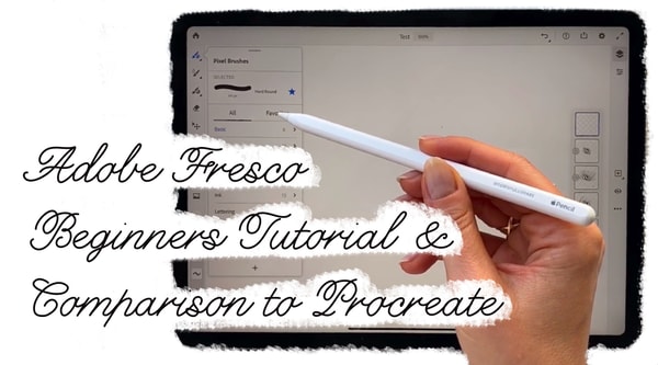 Adobe Fresco Beginners Tutorial and Comparison to Procreate