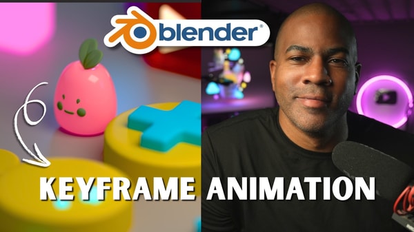 EASY 3D Animation in Blender with Keyframes!