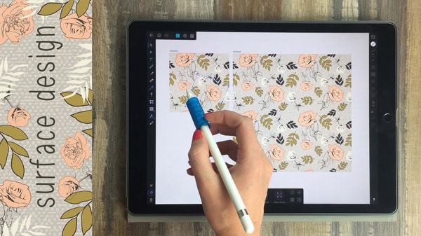 iPad Surface Design in Affinity Designer: Vectors, Textures, Artboards, and Repeat Patterns