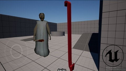 Unreal engine 5 making survival horror game granny for mobile