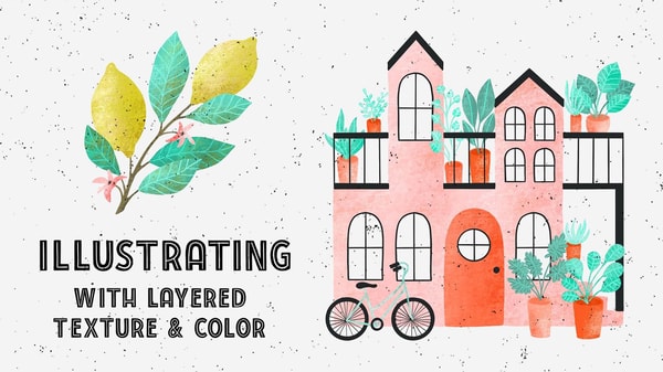 Illustrating with Layered Texture and Color in Procreate