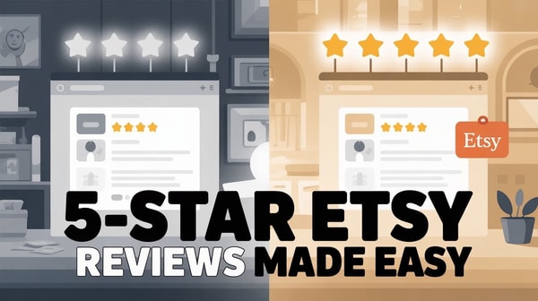 The Etsy Seller’s Guide to More 5-Star Reviews
