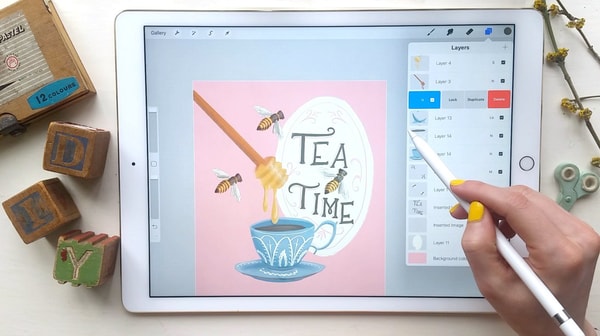 Intro to Procreate: Illustrating on the iPad (UPDATED)
