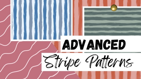 Advanced Seamless Stripe Patterns in Procreate: Textured & Wavy Designs