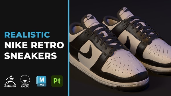 REALISTIC  NIKE RETRO SNEAKERS