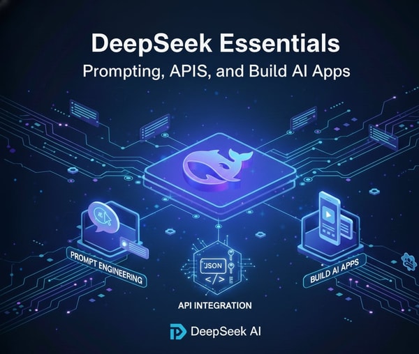 DeepSeek Essentials: Prompting, APIs, and Build AI Apps