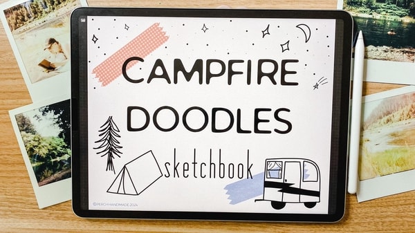 Campfire Doodles: Fun in Procreate for Beginners
