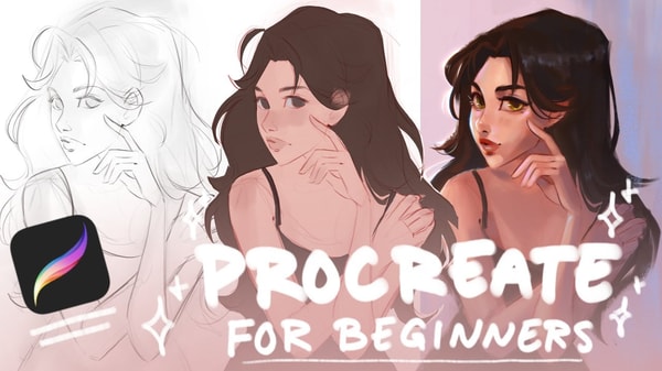 Procreate for Beginners: Paint a Character Illustration Step-By-Step