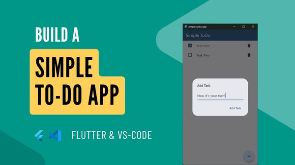 Build a Simple To-Do App in Flutter – Beginner Friendly Project
