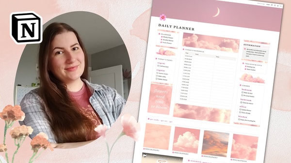 Design an Aesthetic Daily Dashboard in Notion