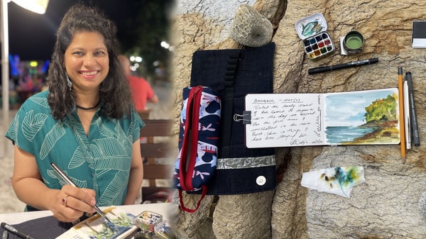 Sketch Your Vacation: 3 Scenes to Build Confidence and Travel Mindfully