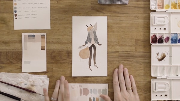 Gouache Illustration: Paint a Whimsical, Colorful Character