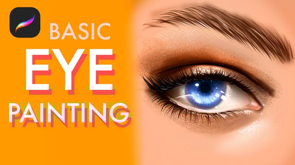 Painting Realistic Eyes in Procreate: Step-by-Step