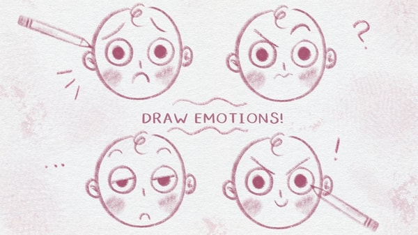 How to Draw Emotions:  An Easy Guide to Expressive Faces