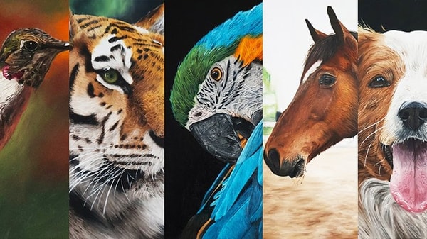 Painting Made Clear : Animal with Oil Painting