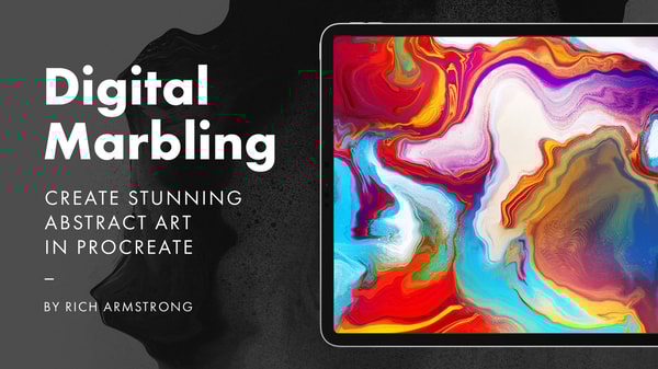 Digital Marbling: Create Stunning Abstract Art in Procreate