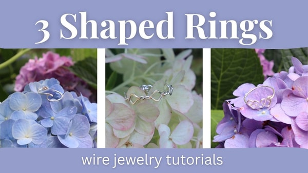 3 Shaped Ring Designs