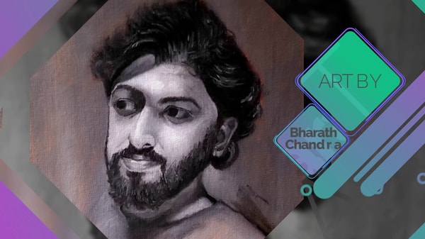 Portrait Painting in oils - Value Study