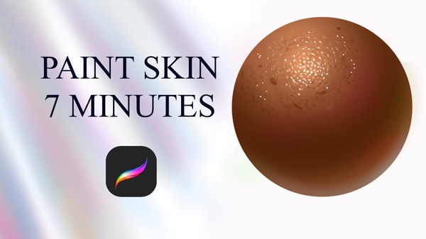 7 Minutes Skin Painting in Procreate: Quick & Realistic Tutorial