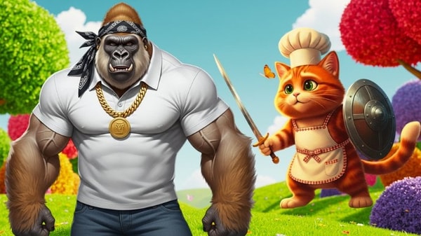 Master How to Create Gangster Gorilla AI Videos for TikTok & YouTube Shot