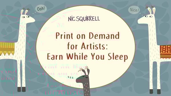 Print on Demand for Artists: Earn While You Sleep