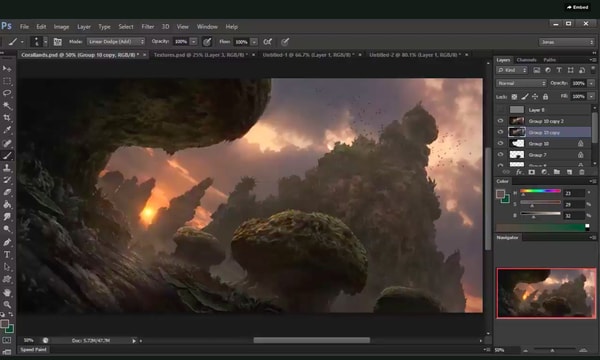 Digital Painting: Concept Landscapes
